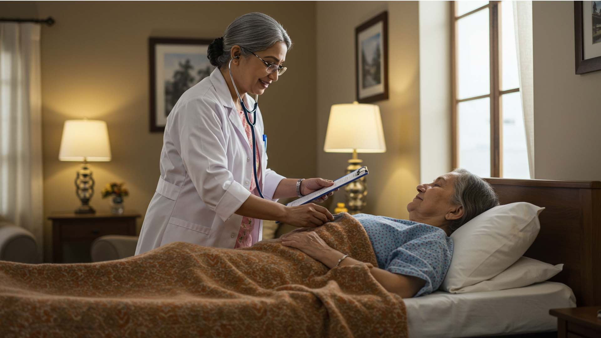 Hospital-Level Patient Care at Home – Trained Male &amp; Female Nurses